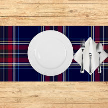 Classic Plaid in Navy and Red