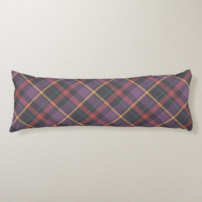Classic Plaid Pattern Body Cushion (Front)