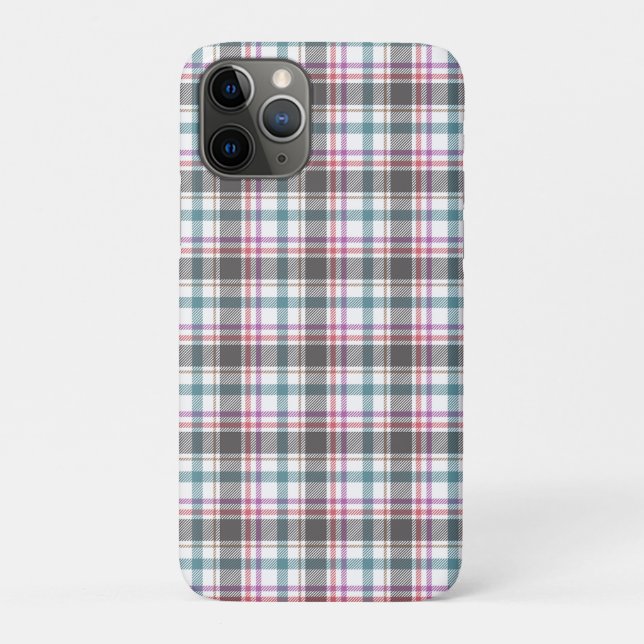 Classic Plaid Pattern Case-Mate iPhone Case (Back)
