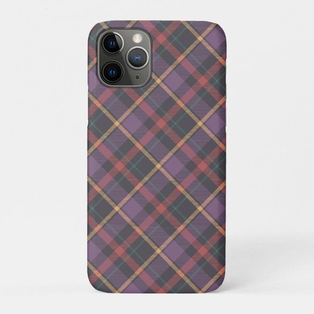 Classic Plaid Pattern Case-Mate iPhone Case (Back)