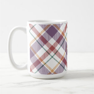Classic Plaid Pattern Coffee Mug
