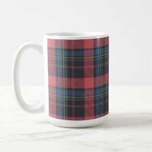 Classic Plaid Pattern Coffee Mug