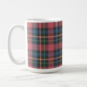 Classic Plaid Pattern Coffee Mug