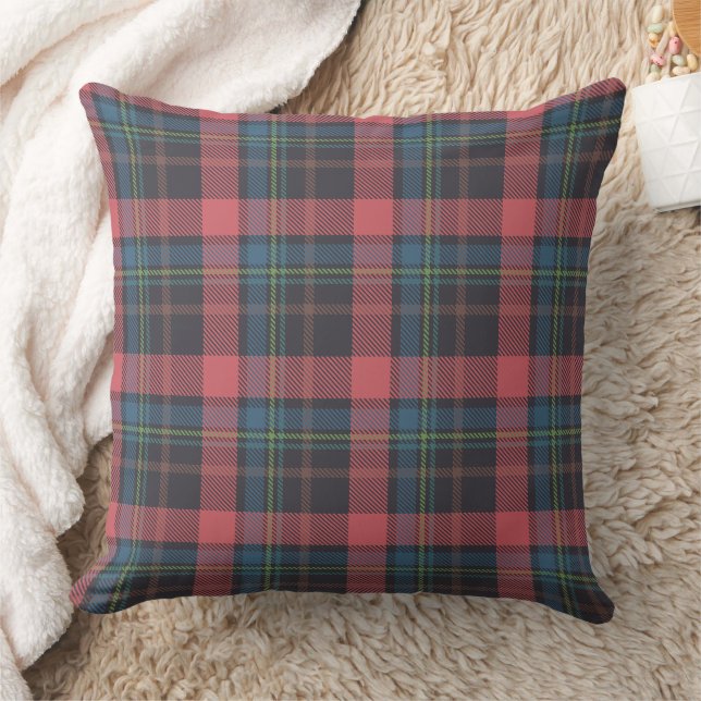 Classic Plaid Pattern Cushion (Blanket)