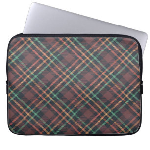 Classic Plaid Pattern Laptop Sleeve
