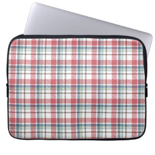 Classic Plaid Pattern Laptop Sleeve