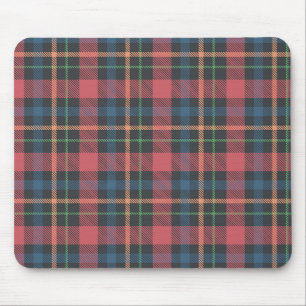 Classic Plaid Pattern Mouse Mat