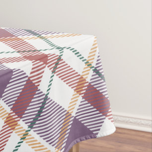 Classic Plaid Pattern Tablecloth