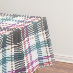 Classic Plaid Pattern Tablecloth