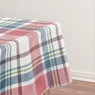 Classic Plaid Pattern Tablecloth