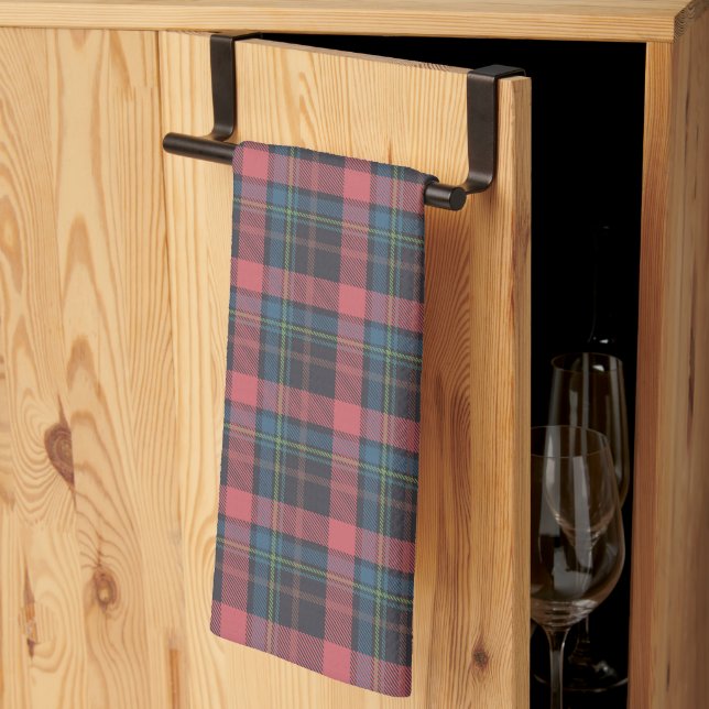 Classic Plaid Pattern Tea Towel (Thirds Fold)