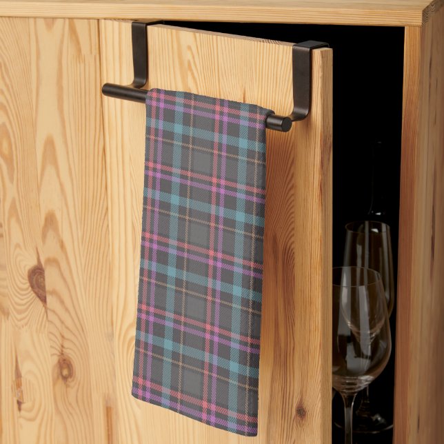 Classic Plaid Pattern Tea Towel (Thirds Fold)