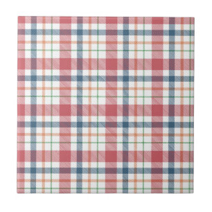 Classic Plaid Pattern Tile