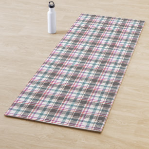 Classic Plaid Pattern Yoga Mat