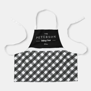 Classic Plaid Personalised Kid Apron