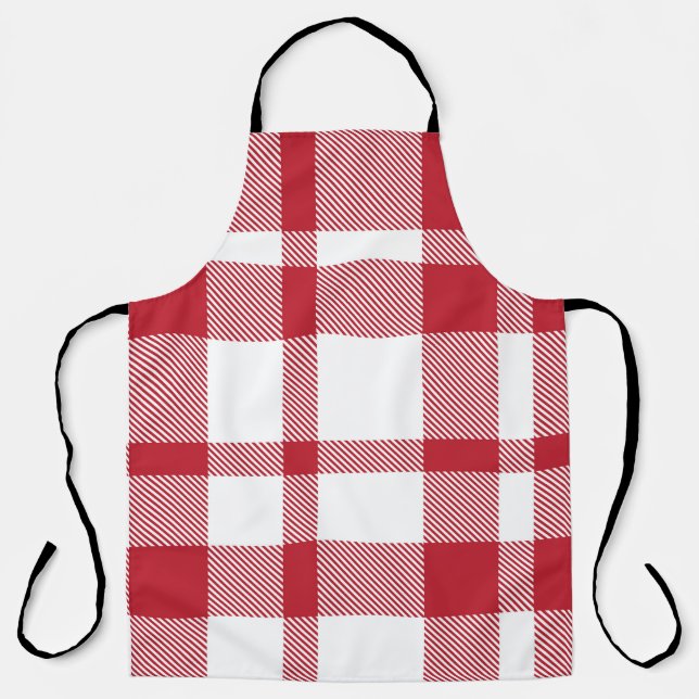 Classic Plaid Tartan Seamless Pattern. apparel, ar Apron (Front)