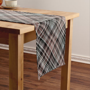 Classic Plaid Tartan Short Table Runner