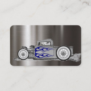 Classic Platinum Automotive Business Cards