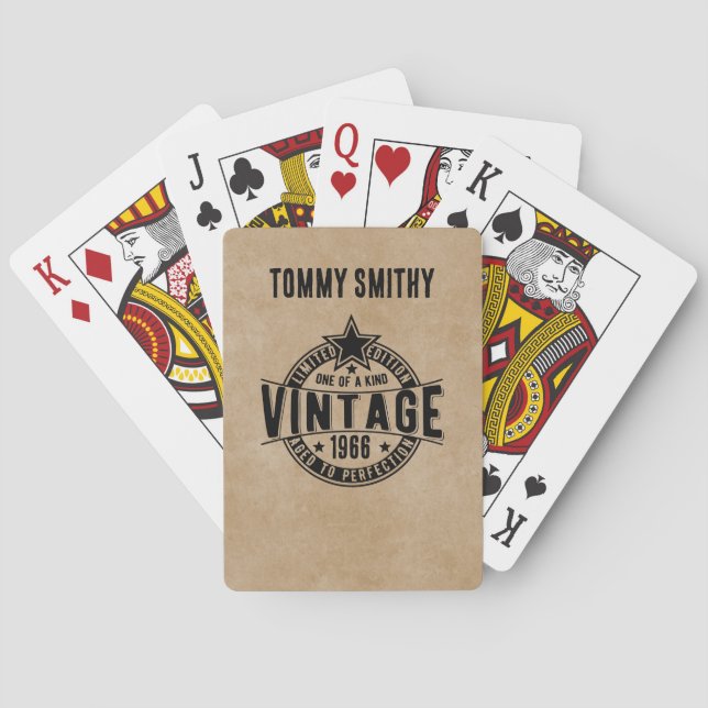 Classic Playing Cards (Back)