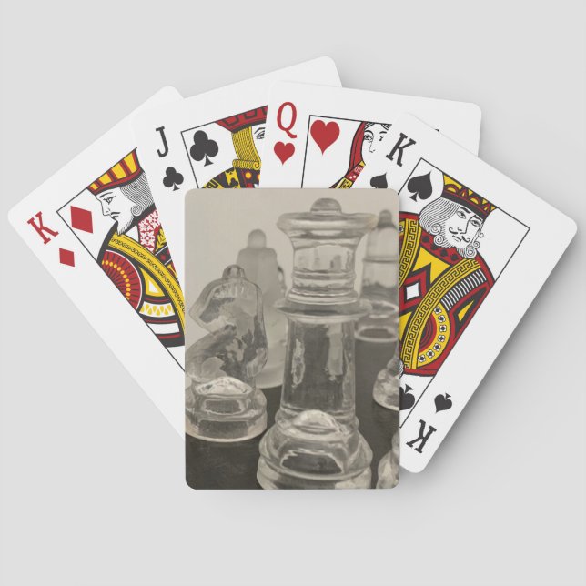 Classic Playing Cards Chess. (Back)