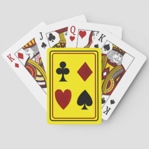 Classic Playing Cards Clubs Diamonds Hearts Spades
