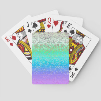 Classic Playing Cards Glitter Star Dust