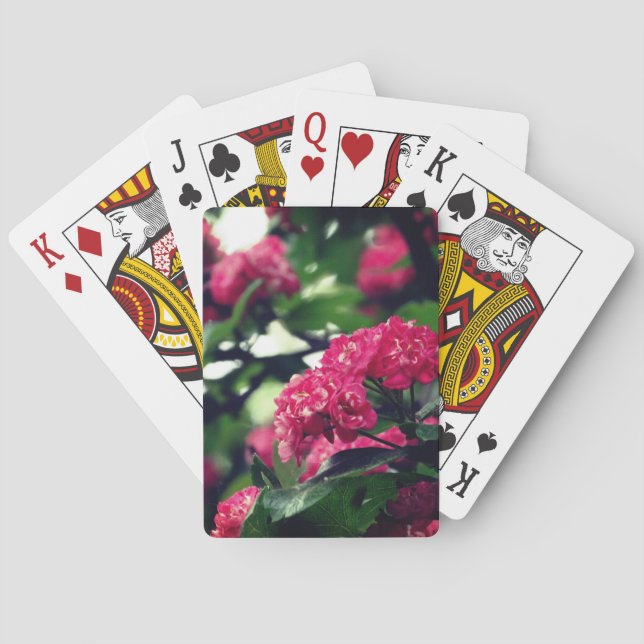 Classic Playing Cards Spring Blossoms (Back)