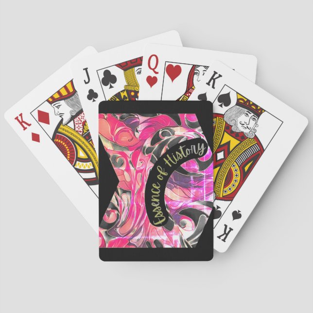 Classic Playing Cards, with fun designs Cards (Back)