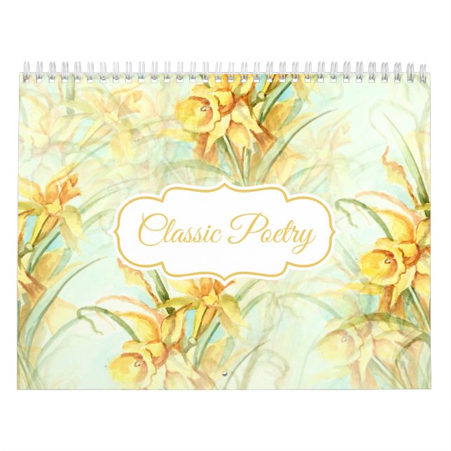 Classic Poetry Calendar (Cover)