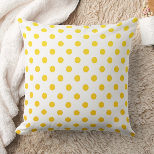 Classic Polka Dot Pattern Cushion (Blanket)