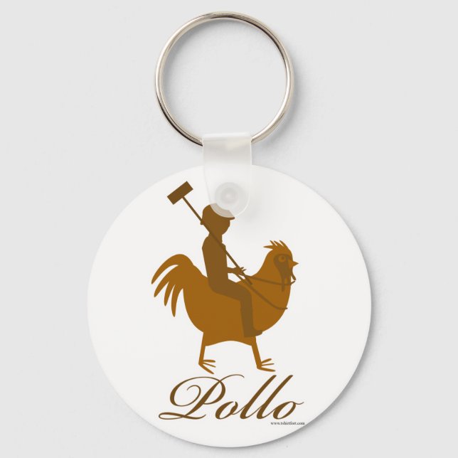 Classic Pollo Key Ring (Front)