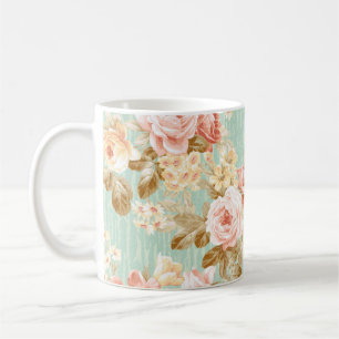 Classic Popular Flower Seamless pattern background Coffee Mug