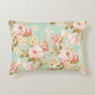 Classic Popular Flower Seamless pattern background Decorative Cushion