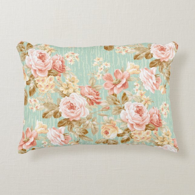 Classic Popular Flower Seamless pattern background Decorative Cushion (Front)