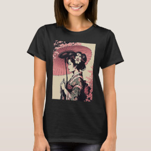 Classic Portrait Geisha T-Shirt