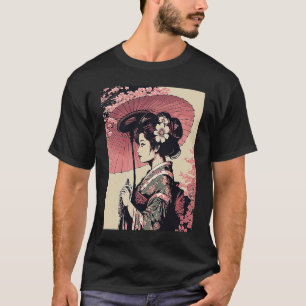 Classic Portrait Geisha T-Shirt