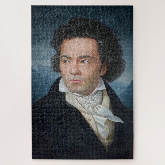 Classic Portrait of Beethoven Jigsaw Puzzle (Vertical)