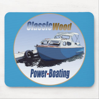 Classic Power-Boating Mouse Mat