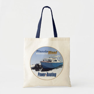 Classic Power-Boating Tote Bag