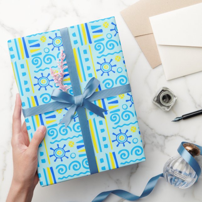 Classic Premium Monogram Celebration Mother'S Day Wrapping Paper (Gifting)