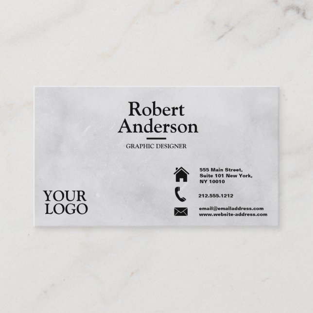 Classic Premium Pearl Standard Business Card (Front)