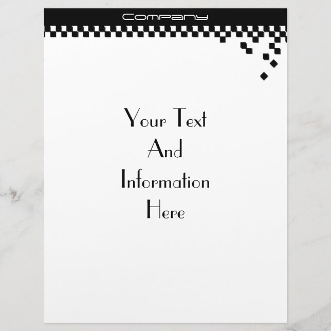 Classic Professional Letterhead (Front)