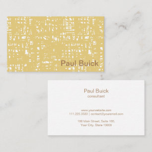 Classic Professional Sepia Pattern Business Card