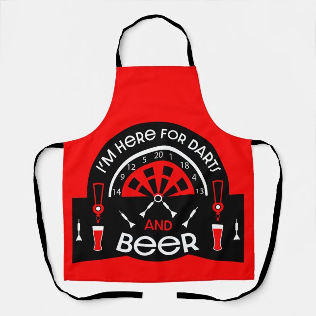 Classic Pub Darts Apron (Front)