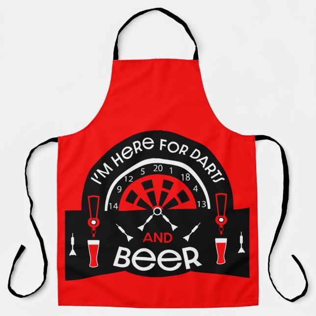 Classic Pub Darts Apron (Front)