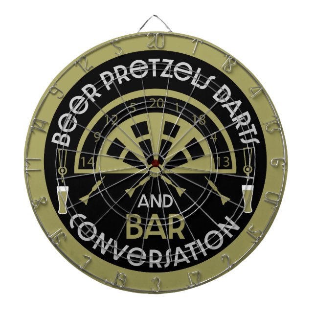 Classic Pub Darts Dartboard (Front)