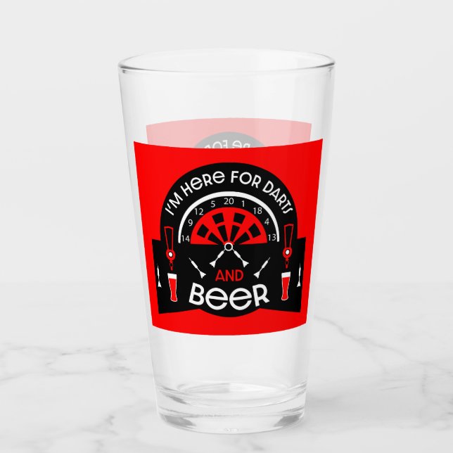 Classic Pub Darts Glass (Front)