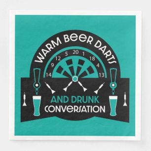 Classic Pub Darts Napkin