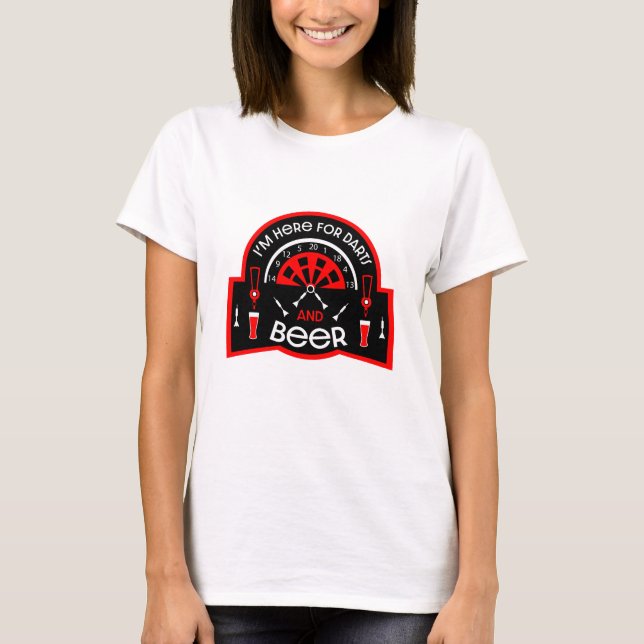 Classic Pub Darts T-Shirt (Front)
