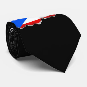 Classic Puerto Rican Flag Tie